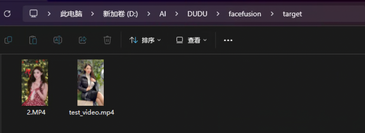 FaceFusion批量功能使用